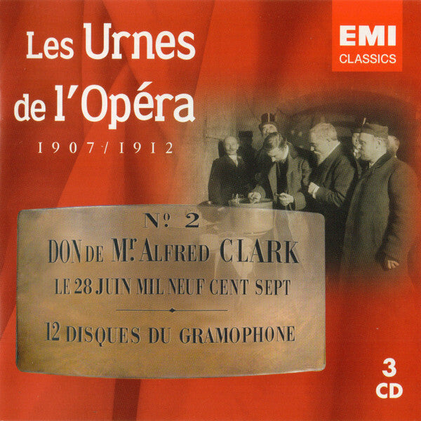 Les Urnes De L'Opéra (1907 / 1912) - Collectif - CD