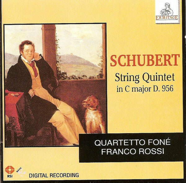 Quartetto Foné, Franco Rossi, Schubert - String Quintet In C Major D. 956 - Schubert, Quartetto Foné, Franco Rossi - CD