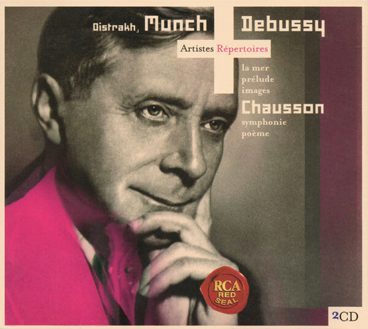 Oistrakh, Munch, Debussy - Chausson - La Mer, Préludes, Images - Symphonie, Poème - Debussy, Oistrakh, Munch - CD