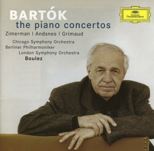 Bartók / Zimerman / Andsnes / Grimaud / Boulez / Chicago Symphony Orchestra / Berliner Philharmoniker / London Symphony Orchestra* - The Piano Concertos - London Symphony Orchestra, Berliner Philharmoniker, Chicago Symphony Orchestra, Bartók, Zimerman, Andsnes, Grimaud, Boulez - CD
