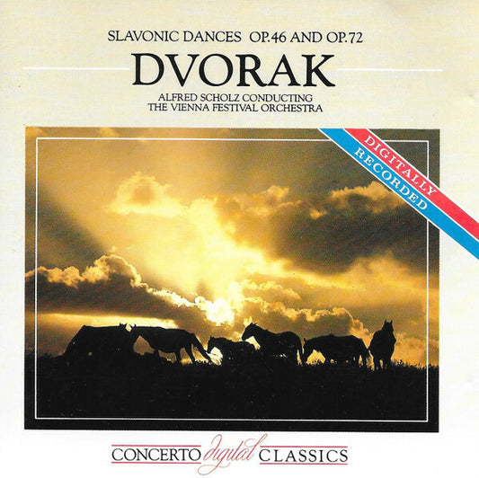 Antonín Dvo?ák, Alfred Scholz, The Vienna Festival Orchestra - Slavonic Dances Op.46 And Op.72 - Alfred Scholz, Antonín Dvorák, The Vienna Festival Orchestra - CD