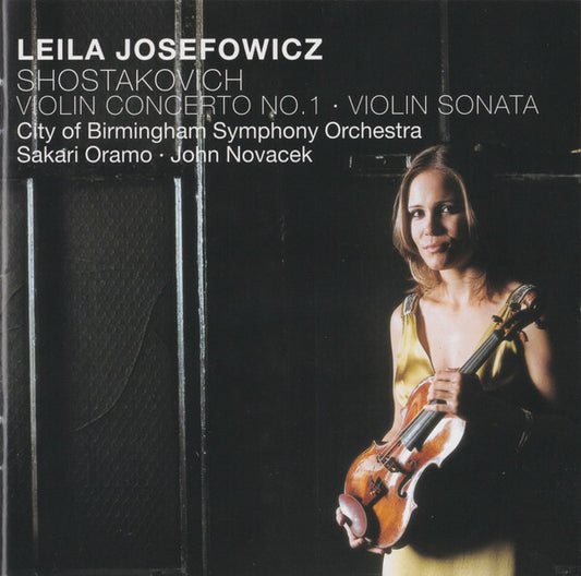 Leila Josefowicz, Shostakovich*, City Of Birmingham Symphony Orchestra, Sakari Oramo ? John Novacek - Violin Concerto No. 1 ? Violin Sonata - Shostakovich, Leila Josefowicz, City Of Birmingham Symphony Orchestra, Sakari Oramo ? John Novacek - CD