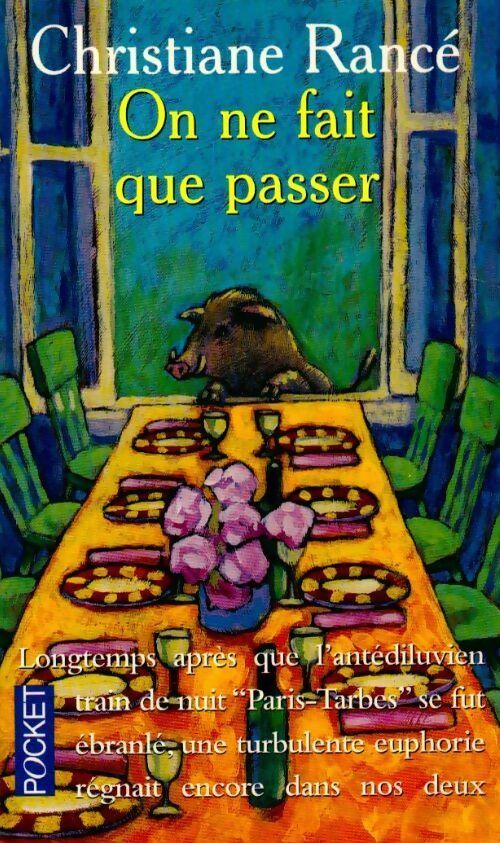 On ne fait que passer - Christine Rance - Livre