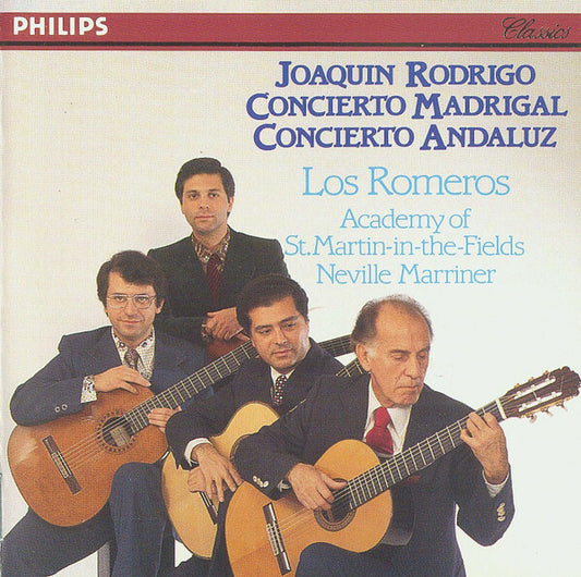 Rodrigo / Los Romeros, The Academy Of St. Martin-in-the-Fields / Neville Marriner - Concierto Madrigal / Concierto Andaluz - Rodrigo, Neville Marriner, The Academy Of St. Martin-in-the-Fields, Los Romeros - CD