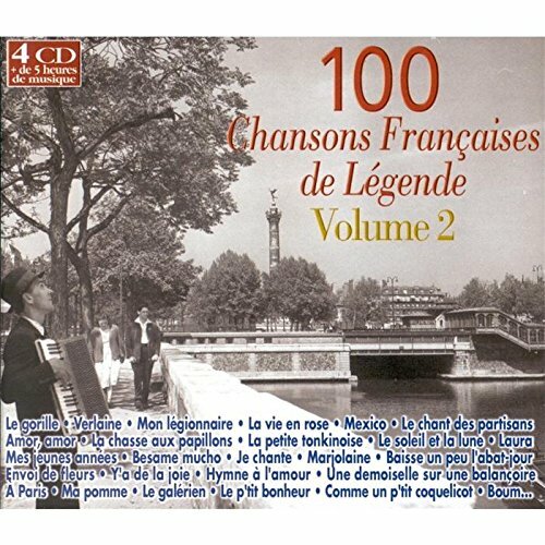 100 Chansons françaises de légende Vol. 2 - Collectif - CD