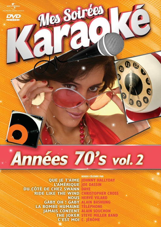 Mes soirées karaoké années 70 Volume 2 - Inconnu - DVD