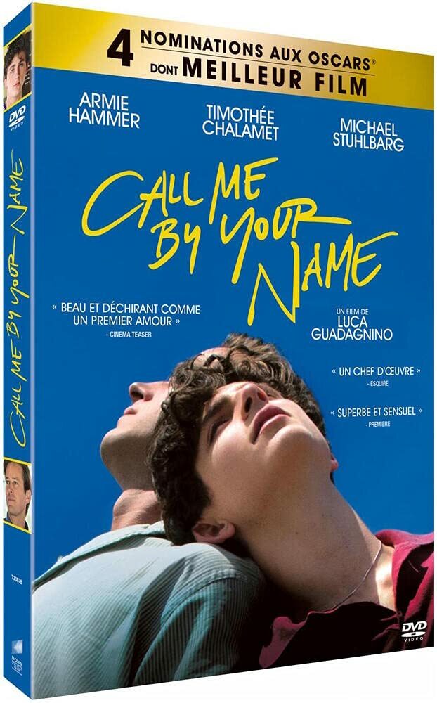 Call me by your name - Luca Guadagnino - DVD