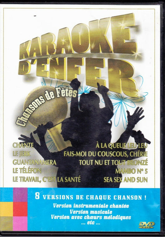 Karaoké d'enfer - Chansons de fêtes - Inconnu - DVD