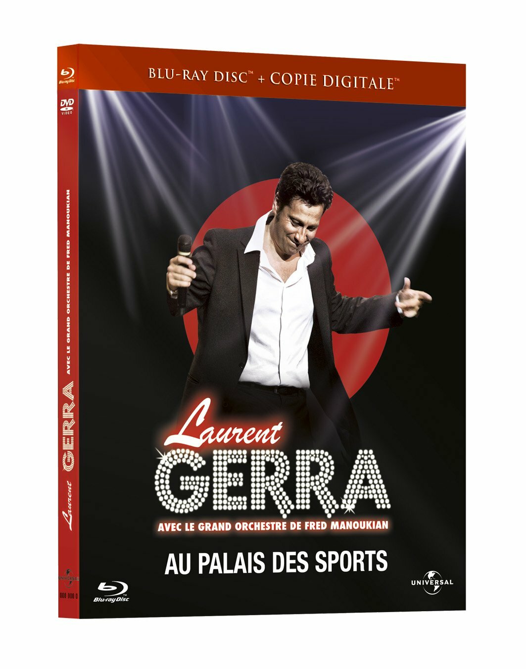 Laurent Gerra avec le grand orchestre de Fred Manoukian au Palais des Sports - Gérard Pullicino - DVD