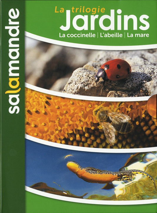 La trilogie jardins : Sur la piste des coccinelles, la révolution des abeilles, les héros de la mare - Inconnu - DVD