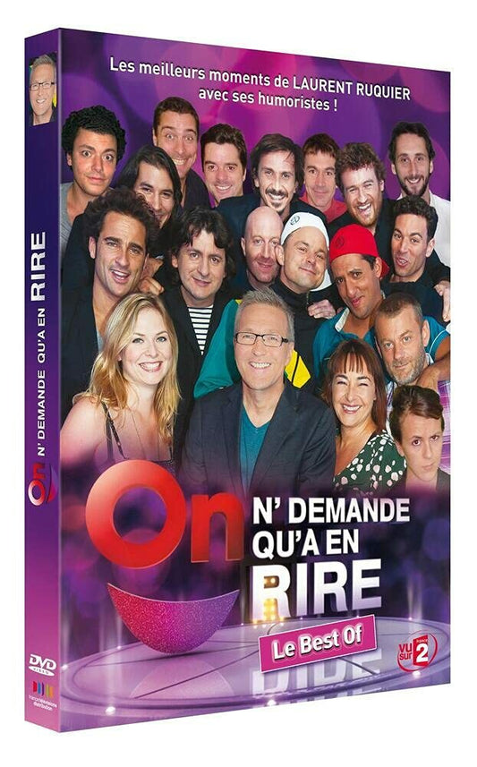 On n'demande qu'à en rire - best of n°1 - Franck Broqua, Pascal Duchène, Serge Khalfon, Richard Valverde, Rebecca Dreymann, Nicolas Druet - DVD