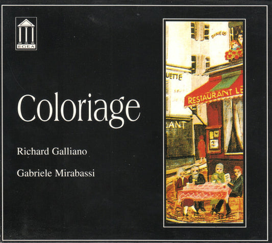 Richard Galliano - Gabriele Mirabassi - Coloriage - Richard Galliano - CD