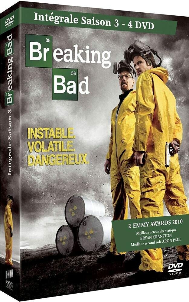 Breaking bad Saison 3 - Scott Winant, Michelle MacLaren, Adam Bernstein, Vince Gilligan, Rian Johnson, Colin Bucksey, Michael Slovis, Bryan Cranston, Johan Renck, John Shiban - DVD