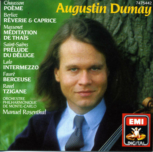 Augustin Dumay, Manuel Rosenthal, Orchestre Philharmonique De Monte-Carlo - Chausson* / Berlioz* / Massenet* / Saint-Saëns* / Lalo* / Fauré* / Ravel* - Augustin Dumay - Orchestre Philharmonique De Monte-Carlo, Augustin Dumay, Manuel Rosenthal - CD