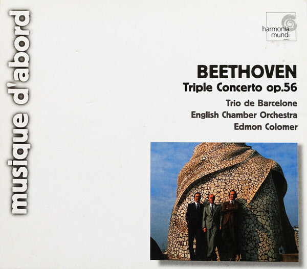 Ludwig van Beethoven, Trio De Barcelona, English Chamber Orchestra, Edmon Colomer - Triple Concerto Opus.56 - Ludwig van Beethoven, Trio De Barcelona, English Chamber Orchestra, Edmon Colomer - CD