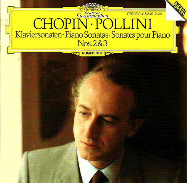 Chopin* ? Pollini* - Klaviersonaten = Piano Sonatas = Sonates Pour Piano Nos. 2 & 3 - Chopin ? Pollini - CD