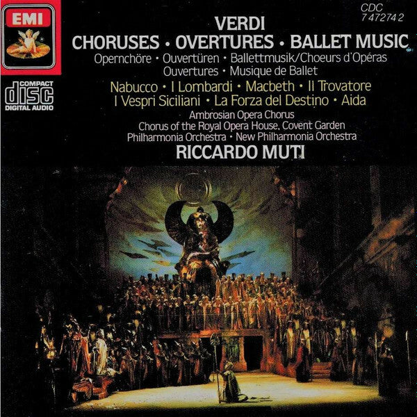 Verdi*, Riccardo Muti - Choruses Overtures Ballet Music - Verdi, Riccardo Muti - CD