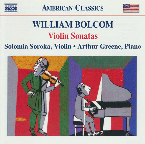 William Bolcom; Solomia Soroka; Arthur Greene - Violin sonatas - William Bolcom, Solomia Soroka, Arthur Greene - CD