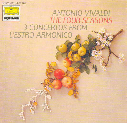 Antonio Vivaldi - The four seasons / 3 concertos from l'estro armonico - Antonio Vivaldi - CD
