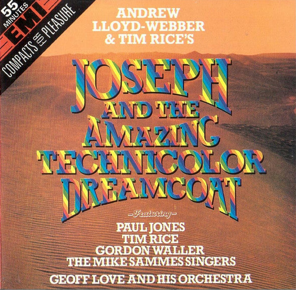 Andrew Lloyd Webber, Tim Rice - Joseph and the amazing technicolor dreamcoat - 1979 studio cast - Andrew Lloyd Webber, Tim Rice - CD
