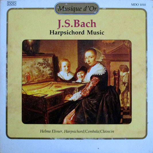 J.S. Bach, Helma Elsner - Harpsichord music - J.S. Bach, Helma Elsner - CD