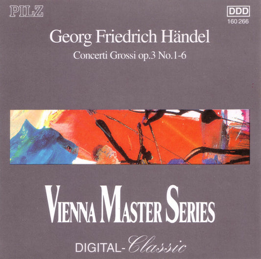 Georg Friedrich Händel - Concerti grossi op.3 no.1 - 6 - Georg Friedrich Händel - CD