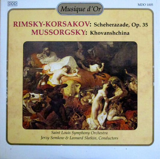 Nikolai Rimsky - Korsakov, modest mussorgsky - Scheherazade, khovanshchina - Nikolai Rimsky-Korsakov, Modest Mussorgsky - CD