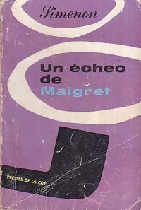 Un échec de Maigret - Georges Simenon - Livre