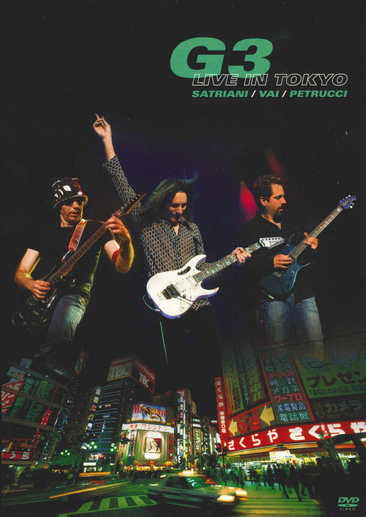 G3 , Satriani, Vai, Petrucci - G3 live in tokyo - Vai, Petrucci, G3, Joe Satriani - DVD