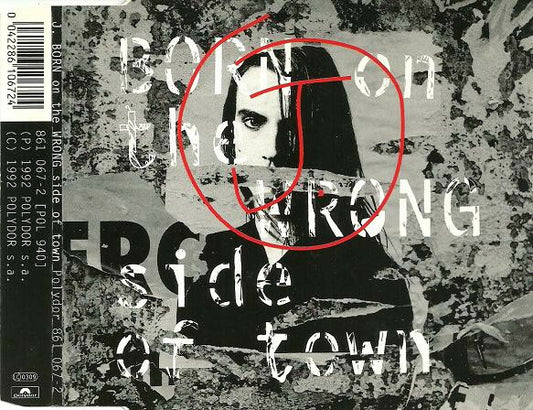 J. - Born on the wrong side of town - J. - CD