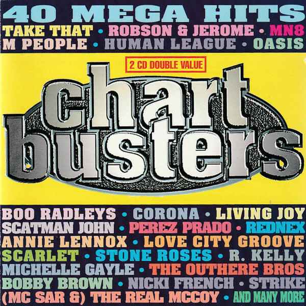 Chartbusters - 40 mega hits - Collectif - CD