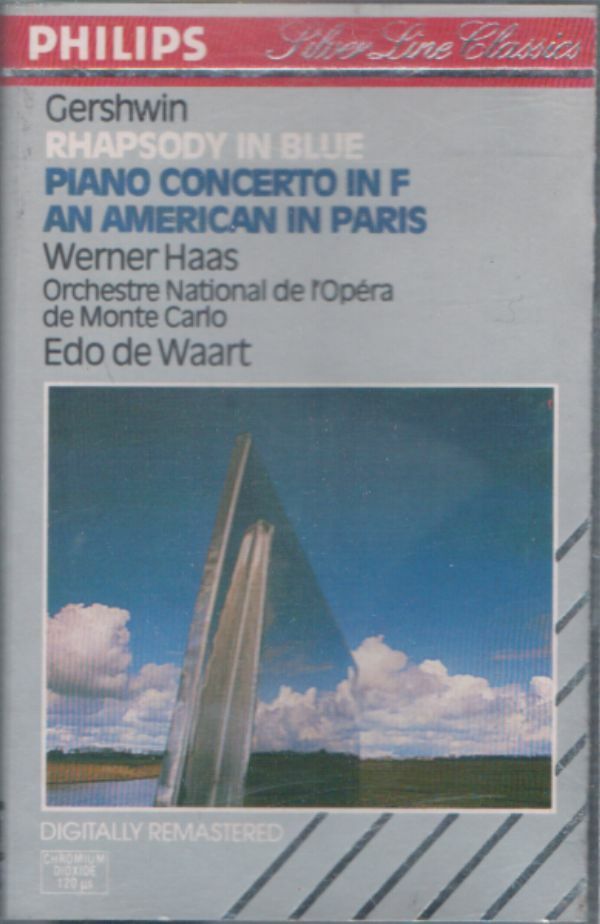 Gershwin, Edo de Waart, Werner Haas - Rhapsodie in blue - gershwin, Edo de Waart, Werner Haas - Cassette