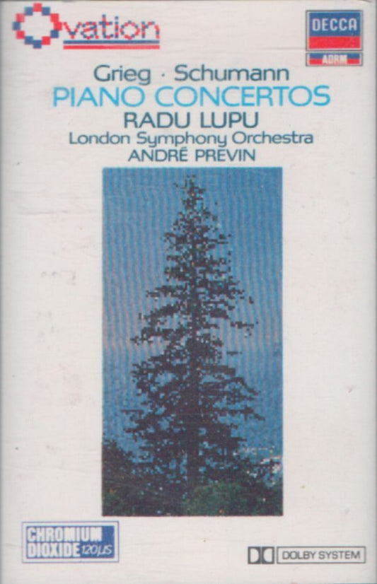 Grieg, Schumann, Radu Lupu - Concertos piano - GRIEG, Schumann, Radu Lupu - Cassette