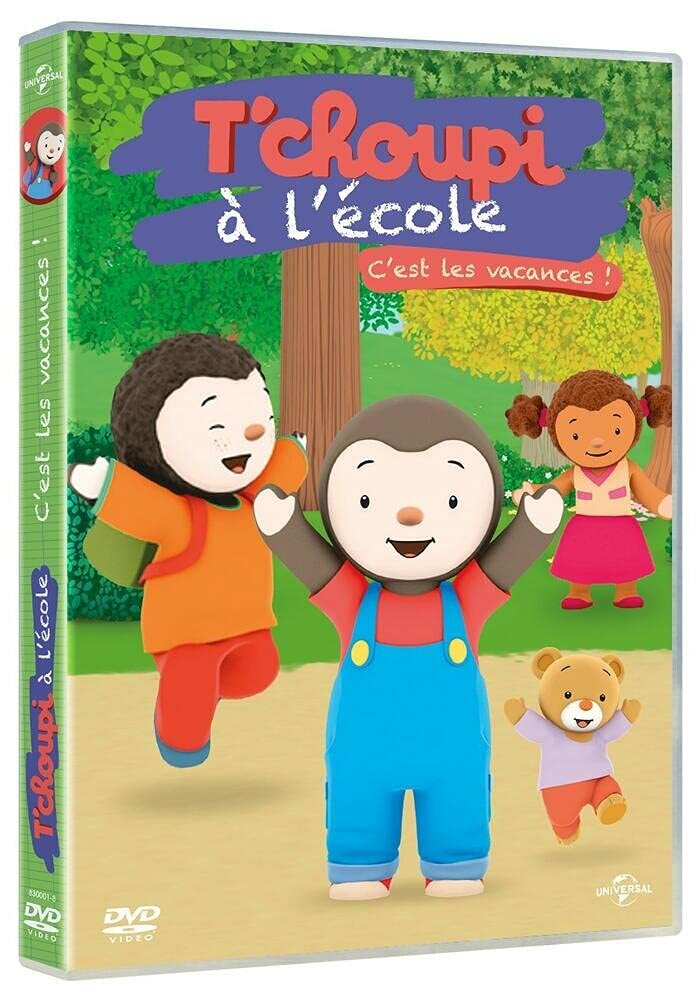 T'Choupi à l'école : C'est les vacances - Lionel Kerjean - DVD