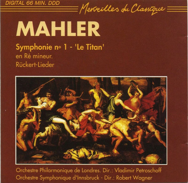 Mahler - Symphonie n°1 le titan - Mahler - CD
