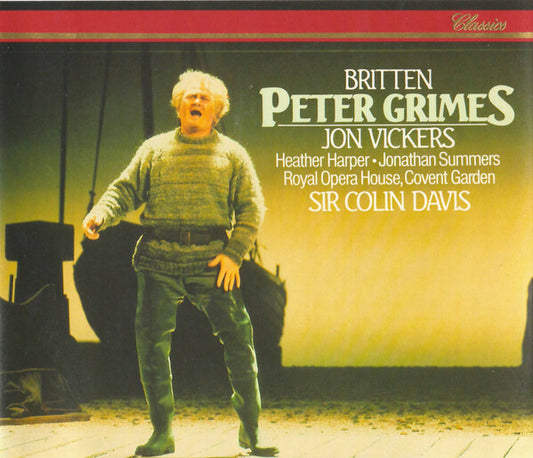 Britten - Jon vickers, orchestra and chorus of the royal opera house, covent garden, sir colin davis - Peter grimes - Britten - CD