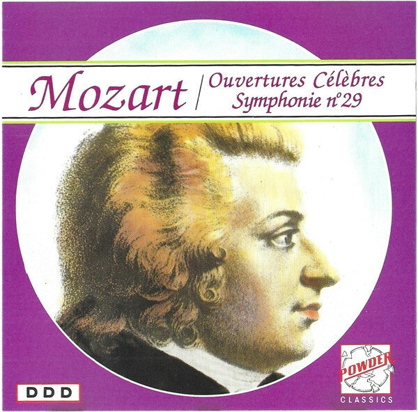Wolfgang Amadeus Mozart, Mozart Festival Orchestra - A. Lizzio - Ouvertures célèbres - Wolfgang Amadeus Mozart - CD