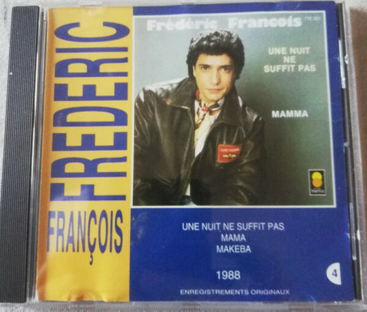 Frédéric François - Une nuit ne suffit pas - Frédéric François - CD