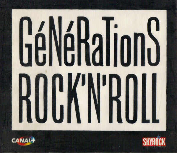 Générations rock'n'roll - Collectif - CD
