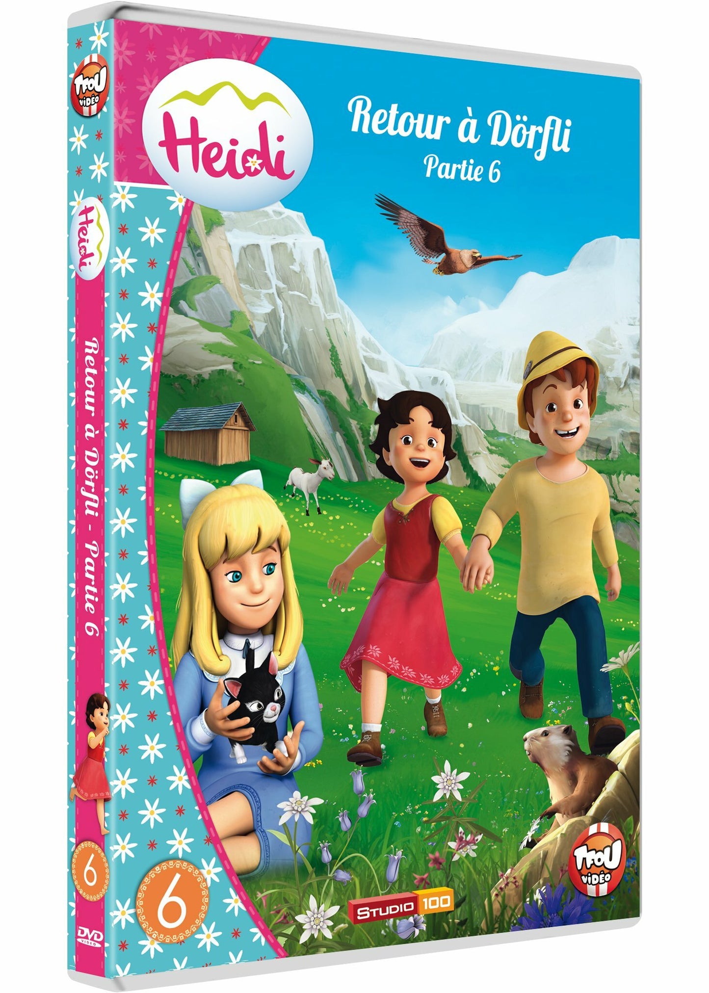 Heidi vol 6 : Retour à Dörfli - Jérôme Mouscadet - DVD