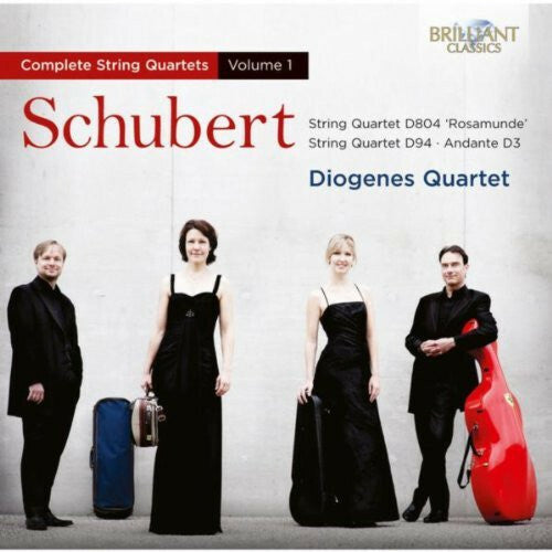 Schubert, Diogenes Quartet - Complete string quartets, volume 1 - Schubert, Diogenes Quartet - CD