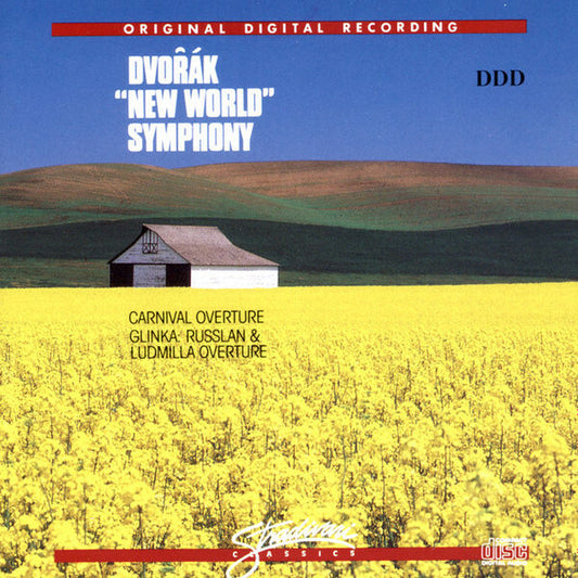 Dvoák, Glinka - New world symphony, carnival overture russlan and ludmilla overture - Glinka, Dvoák - CD