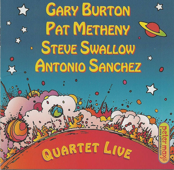 Gary Burton, Pat Metheny, Steve Swallow, Antonio Sanchez - Quartet live - Gary Burton, Pat Metheny, Steve Swallow, Antonio Sanchez - CD