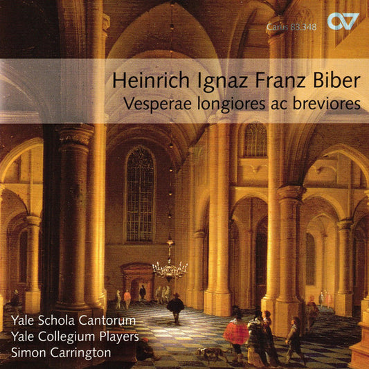 Heinrich Ignaz Franz Biber - Yale schola cantorum - Vesperae longiores ac breviores - Heinrich Ignaz Franz Biber - CD