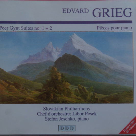 Edvard Grieg - Peer Gynt suites no. 1 + 2 - Edvard Grieg - CD