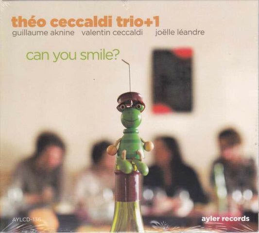 Théo Ceccaldi Trio + Joëlle Léandre - Can you smile? - Théo Ceccaldi Trio + Joëlle Léandre - CD
