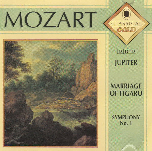 Mozart - Jupiter, marriage of figaro, symphony no. 1 - Mozart - CD