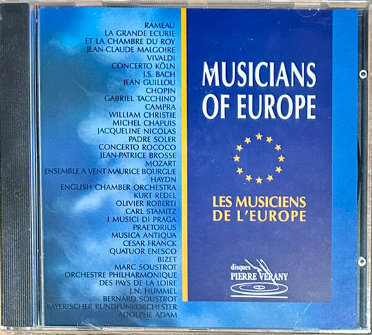 Musicians of Europe - Collectif - CD