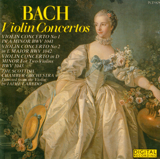 Bach - The scottish chamber orchestra, jaime laredo - Violin concertos - Bach - CD