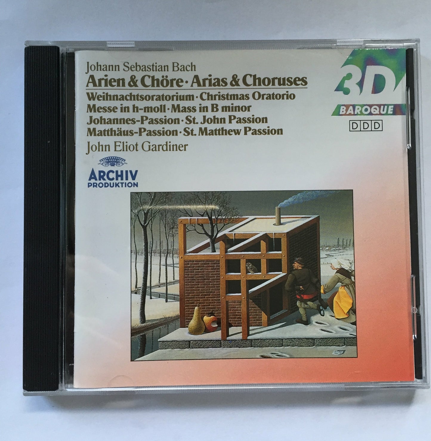 Arias & choruses - Bach, English Baroque Soloists, Gardiner - CD